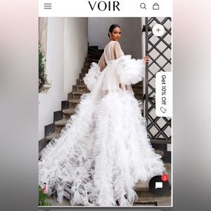 BRIDAL ROBE from Voir Bride